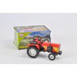 Rare Centy Toys (India) 1/25 Scale Eicher 242 Tractor. Plastic Made. A in A / B Box.