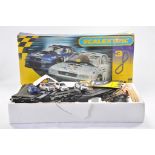 Scalextric Suburu Challenge Box Set. Set contains 2 Subaru WRC cars plus two others, track 3 which