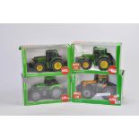 Siku Farm Model Selection including JD 6920S Tractor x 2, Deutz Agrotron and JCB 8250. All A in B/