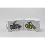 Wiking 1/32 Scale Fendt 939 Tractor and John Deere 6125R. A in A/B Boxes. (2)