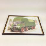 An impressive Print of a BRS commercial Vehicle.