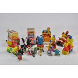 Group of Sesame Street Figures and toys plus Star Wars Figures. Fair Plus to Good. (qty)
