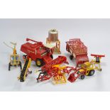 Further Farm Toy and Models including Britains Combine, MF135 with Front Loader and Others. Fair