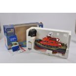 RNLI remote control Severn Rescue Lifeboat. Appears Near Mint in Excellent Box. Untested.