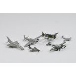 Group of Diecast Aircraft. Various makers. Fair to Good. (6)