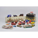 Assorted Mix of Vintage cars and other toys. Fair to Very Good. (qty)