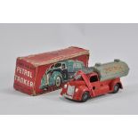 Chad Valley Wee-Kin Toy diecast Petrol Tanker "Petrol". Generally Excellent in Fair Plus Box.