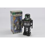 Glow in the Dark Star Wars Space Warrior Robot Figure. Made to resemble Star Wars Darth Vader,