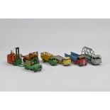 A group of playworn Commercial Diecast from Dinky and Corgi. (7)