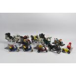 Group of motorbike replicas. Various makers. Fair to Excellent. (18)