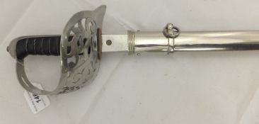 An 1895 pattern infantry officer's sword