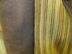 A roll of Nina Campbell striped material