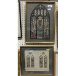 HARRY LYLES "Studies for stained glass w