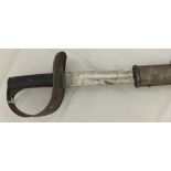 An 1885 pattern cavalry trooper's sword CONDITION REPORTS Blade with wear scuffs and some