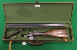 An AYA No. 3 12 bore shotgun, double barrel, side by side, ejector, 26" barrels (No. 61024),