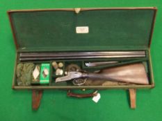 A Zamacola Hermanos "Jabali" 12 bore shotgun, double barrel, side by side, side lock, ejector, 273/
