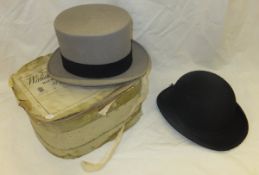 A grey Locke & Co. Limited top hat, hous