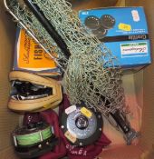 A collection of six fishing reels includ
