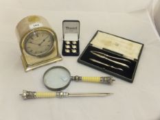 A mid 20th Century Mappin & Webb plated