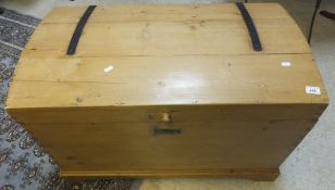 A pine dome top trunk