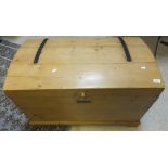 A pine dome top trunk