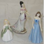 A Royal Doulton figure "Virgo", a Royal