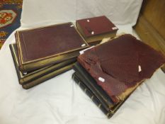 A collection of eight various early 20th Century photograph albums containing assorted pictures to