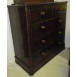 WITHDRAWN A modern mahogany chest in the