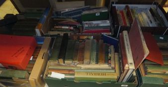 Six boxes of books to include "The Illus