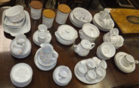 A large collection of Denby "Dauphine" p