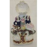 A 19th Century Staffordshire pottery fig