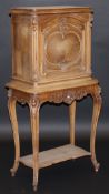 A 20th century Flemish walnut secrétaire a abattant in the Louis XV taste CONDITION REPORTS