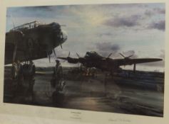 AFTER ROBERT TAYLOR "Bomber's moon", limited edition colour print, No'd. 821/850 CONDITION REPORTS
