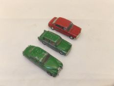 Three Spot On model cars comprising a Fo