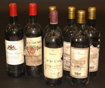 Four bottles Chateau La Tour Capet Saint