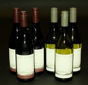 Three bottles Cloudy Bay Pinot Noir Marl