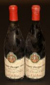 Two bottles Chambole Musigny Tastevinage