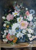 M. ROSEVEAR VINE (20th Century) "Flowers