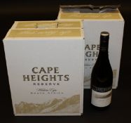 Twelve bottles Cape Heights Pinotage Res