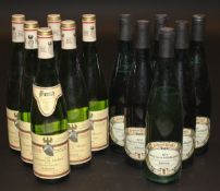 Six bottles Burg Layer Schloßkapelle Kab