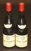 Two bottles Gevrey Chambertin Domaine Pi