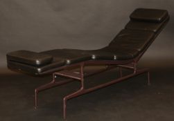 A late 20th Century Vitra Soft Pad Chaise (or "Billy Wilder Napping Chair") after the original