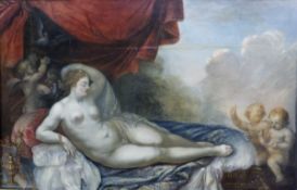 18TH CENTURY FRENCH SCHOOL "Venus recumb