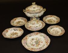 A Mason's patent ironstone part dinner s