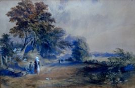 JAMES BURRELL SMITH (1822-1897) "Old Roa
