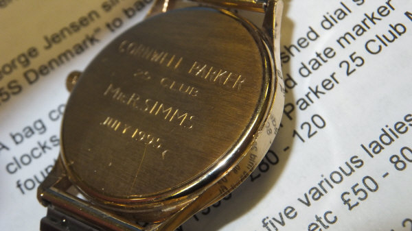 A Garrard wristwatch, the brushed dial set with Roman numeral markers and date marker inscribed - Image 5 of 6