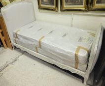 An early 20th Century painted single bedstead in the Louis XV taste CONDITION REPORTS This is a