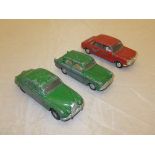 Three Spot On model cars comprising a Fo