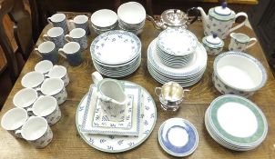 A large collection of Villeroy & Boch dinner and tea wares, design 1748/Cordoba (Gallo Design), in