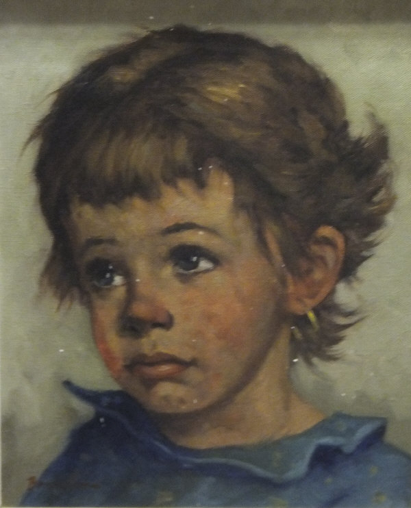 ZUZJE BRANDSMA "Young child", head study